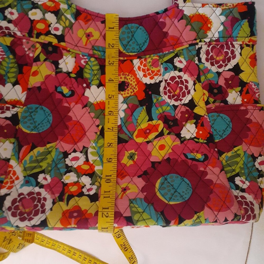 Vera Bradley Fabric Quilted Tote Bag - Picture 14 of 16